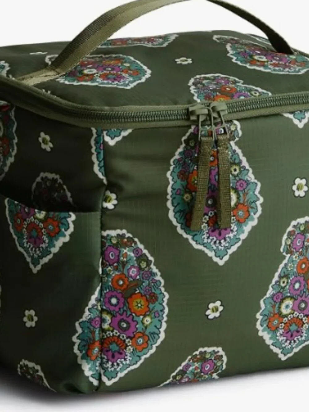 Vera Bradley Ripstop Lunch Cooler Kew Gardens Green